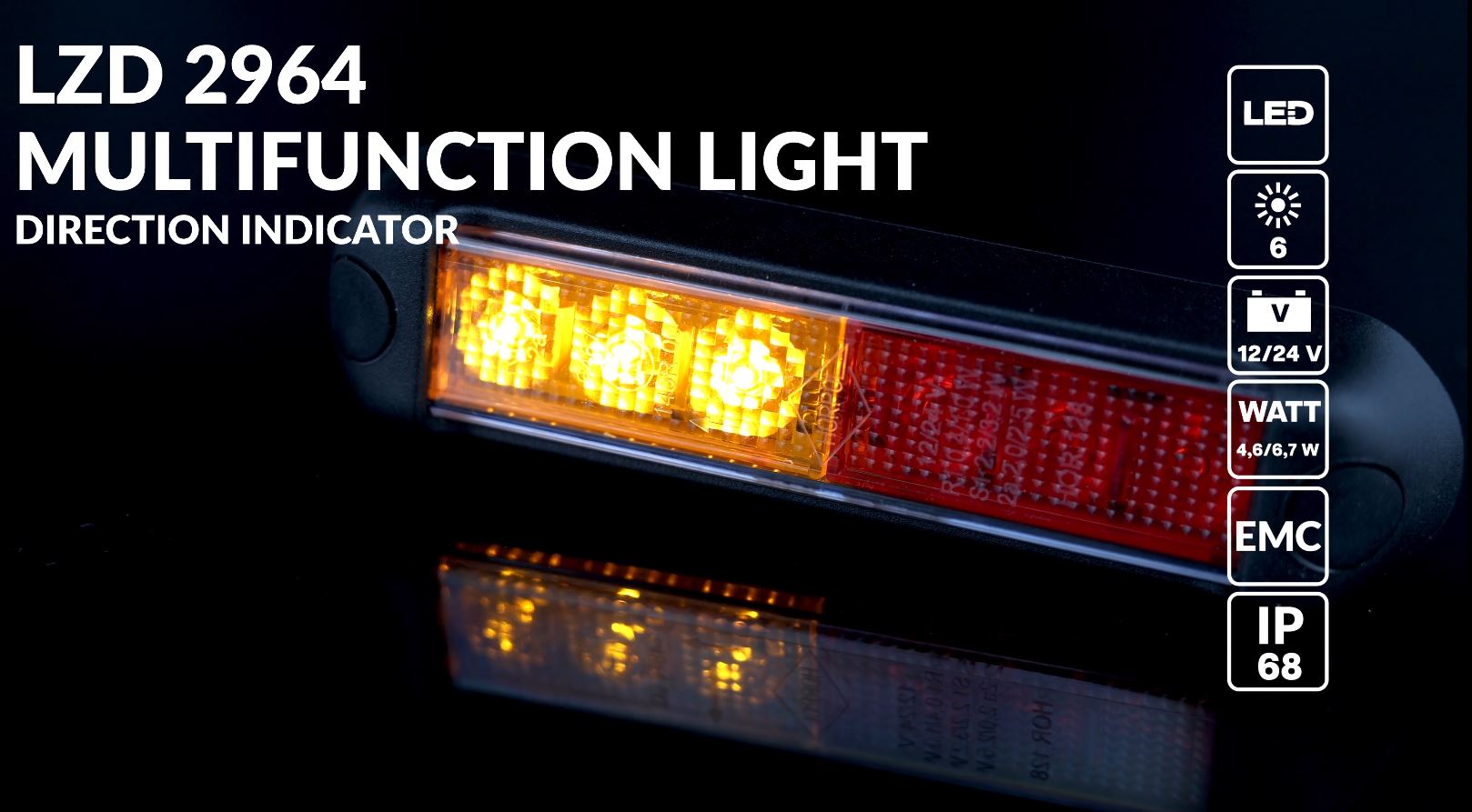 Luz combinada trasera LZD 2964