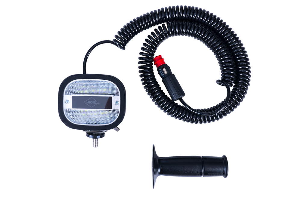 Lámpara de trabajo con imán y enchufe de mechero LRD 3071