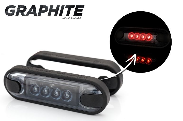 Luz de gálibo SLIM LD 3212/GRAPHITE