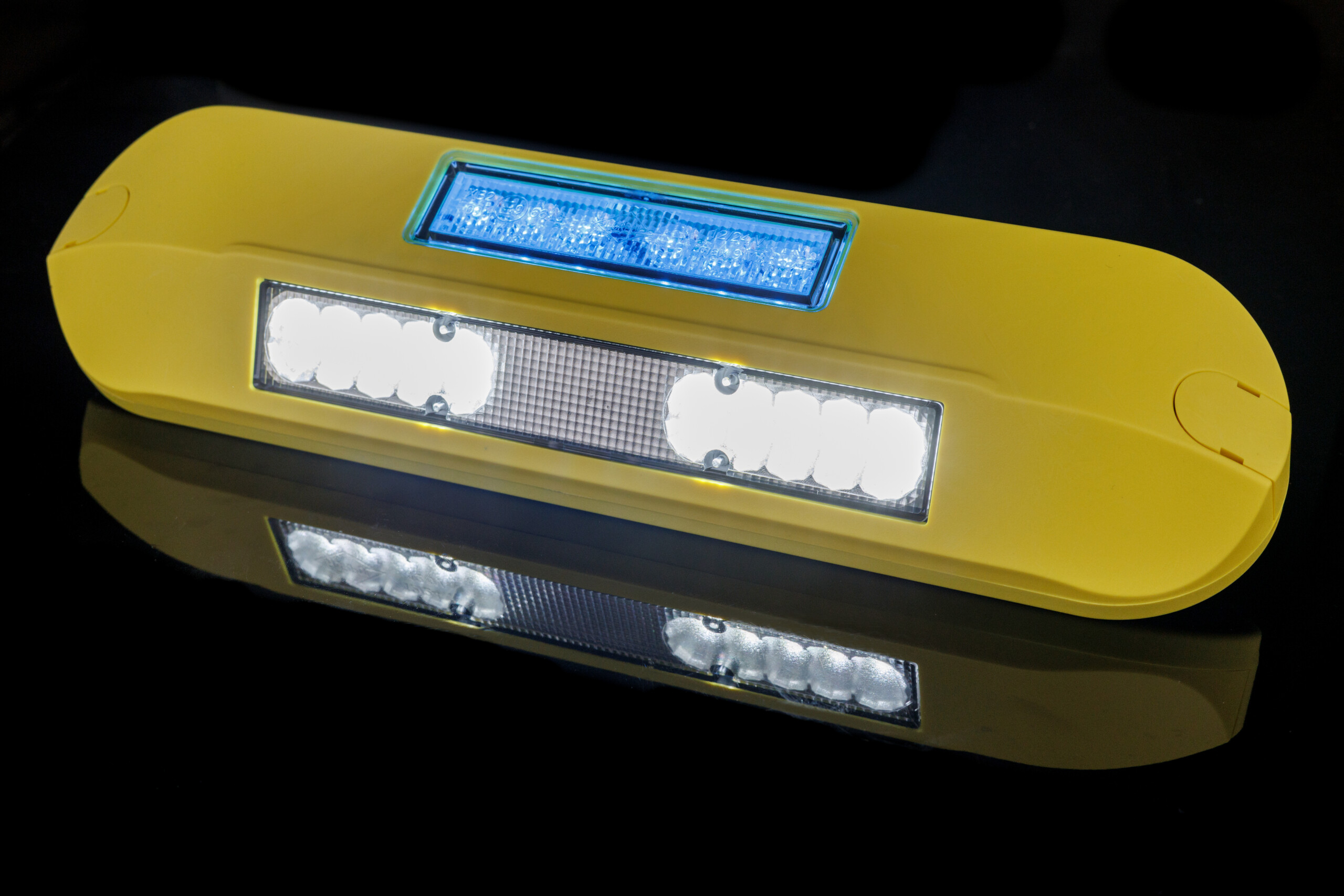 Lámpara de trabajo con luz de advertencia LRD 3043/Y-AM/B2