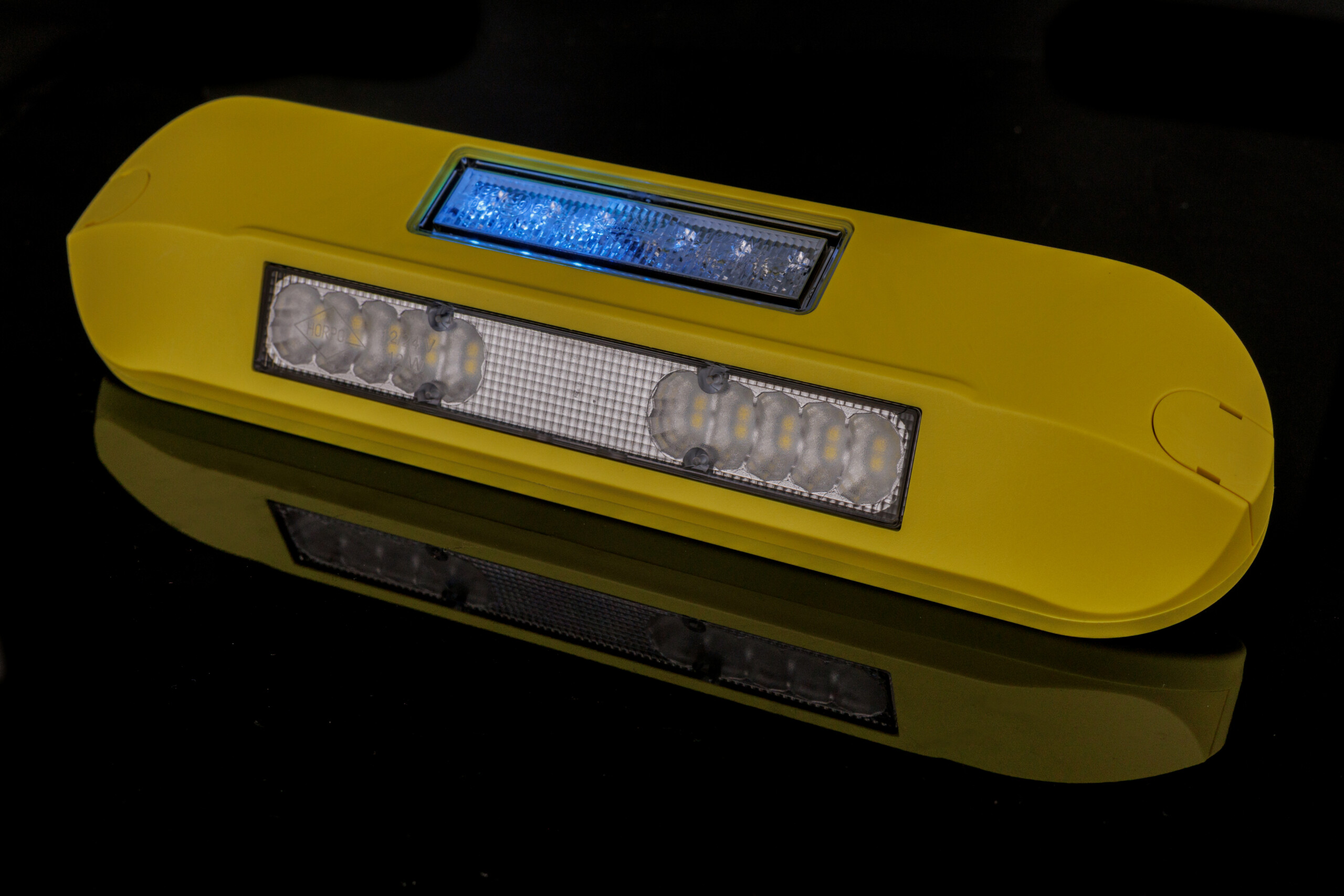 Lámpara de trabajo con luz de advertencia LRD 3043/Y-AM/B2