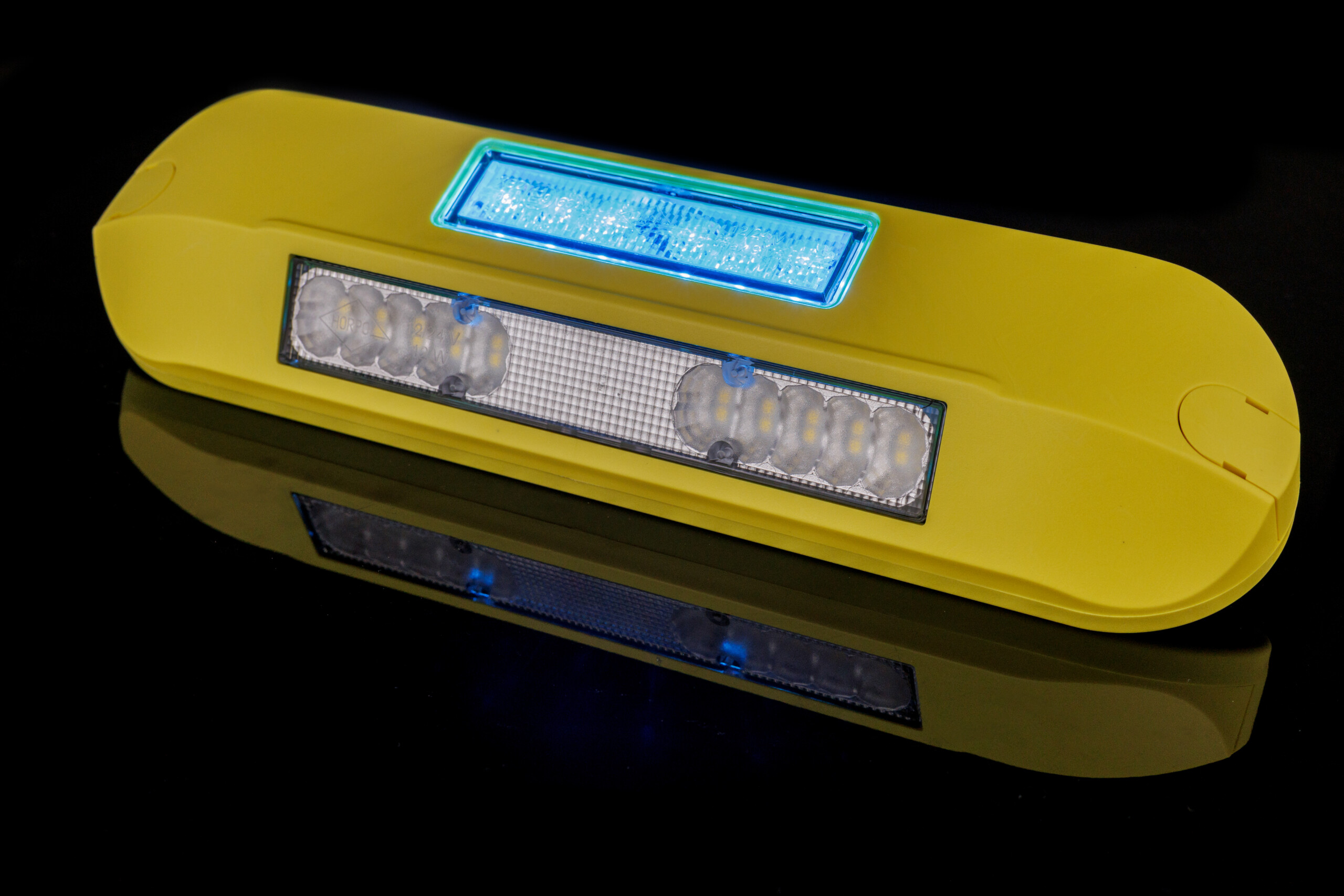 Lámpara de trabajo con luz de advertencia LRD 3043/Y-AM/B2