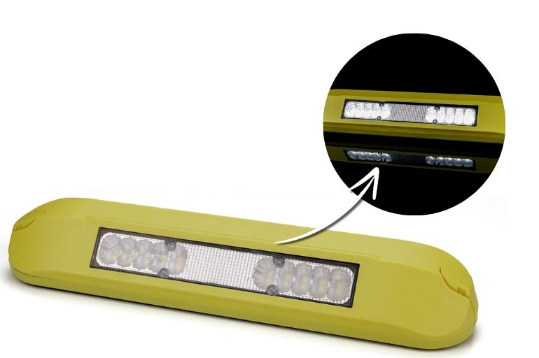 Faro de trabajo LED LRD 3042/Y-AM: fiabilidad en cualquier situación.